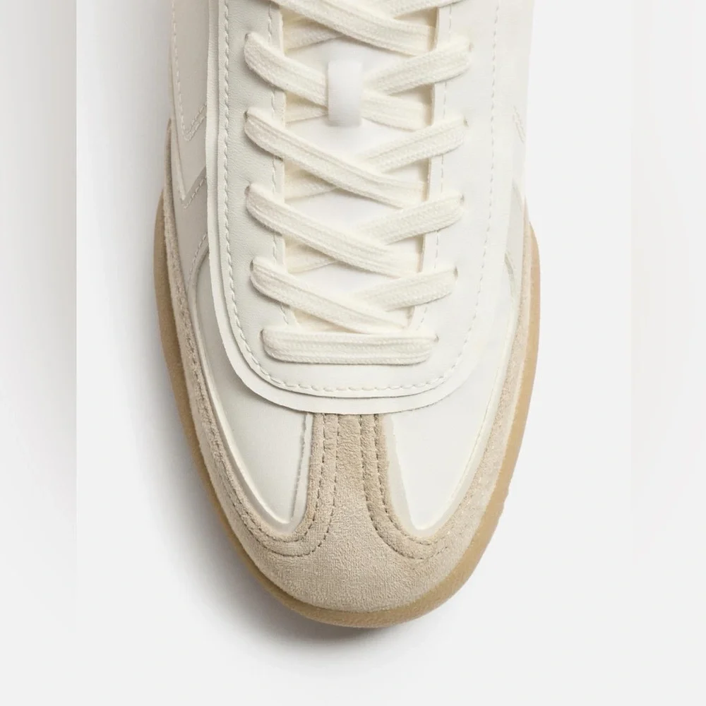 ZARA Men’s Retro-Style Sneakers (multicolor)